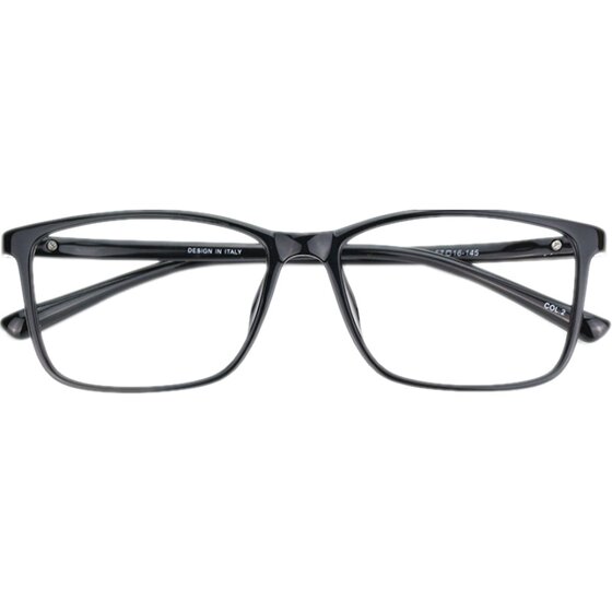 Ultra wide black eyeglass frame, large face eyeglass frame TR90 for men and women with chubby face, ultra large eyeglass frame for myopia, oversized wide face