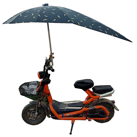 Electric Vehicle Parasol Sun Rain Protection for Cars, Scooters