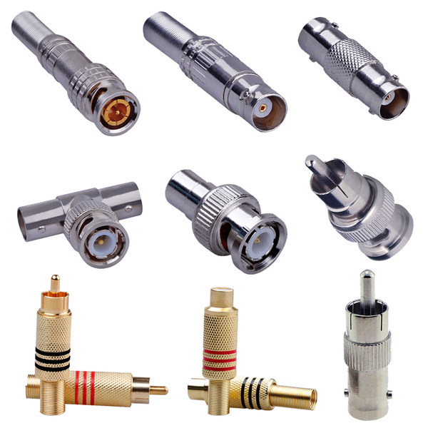 Монитор видео адаптер двухпроходный женщина Q9 сварка BNC женщина Сварка -Free bnc мужчина AV Mother монитор монтаж