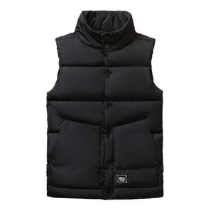 Couple Down Cotton Vest Men's Autumn and Winter Thickened Trendy Youth Student Spirit Boys Customized Employee Clothing Logo