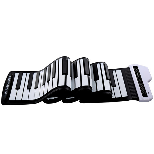 Piano Électronique 88 Touches Pliable Silicone – Portable & Souple