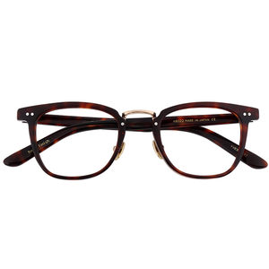 
Shawn Yue's same acetate frame men's medium gold glasses women's retro square frame wide face myopia glasses frame men's fashion