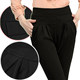 ກາງເກງ harem ຂອງແມ່ຍິງພາກຮຽນ spring ແລະ summer ໃຫມ່ waisted ສູງ, pants ບາດເຈັບແລະສໍາລັບເດັກຍິງໄຂມັນ, ຂະຫນາດໃຫຍ່ elastic slimming trousers ສໍາລັບແມ່ຍິງ