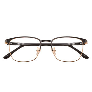 Business glasses frame male retro glasses shelf women have a degree of anti -blue light, radiation protection Korean version of myopia glasses tide