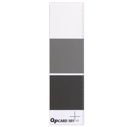 Swedish Qpcard 101 Kubi Card 3-color Paint Photography Color Card 18% Gray Card White Balance Card For Color Correction