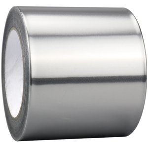 Thick aluminum foil tape resistant high temperature water heater hood hood exhaust pipe sealing kitchen pipe to fill the pot to prevent leakage tin foil foil waterproof waterproof and insulation glass fiber cloth aluminum foil tape