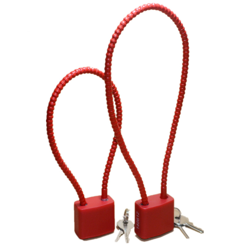 I-EASYDWW Lucchetto A Cavo In Acciaio Con Combinazione A 4 Cifre - Regolabile Su 3 Lunghezze (23,9 / 59,9 / 119,9 Cm) Per Bici, Armadi, Porte - Confezione Da 2, Grigio - 5