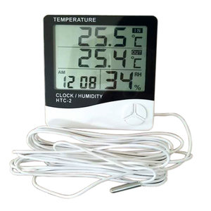 
Industrial cold storage refrigerator greenhouse household indoor and outdoor electronic digital display digital temperature hygrometer high-precision with probe