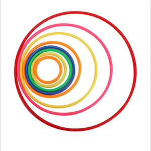 Set circle stall toy night market stalls, rings, children's game wedding plastic throwing set props full set
