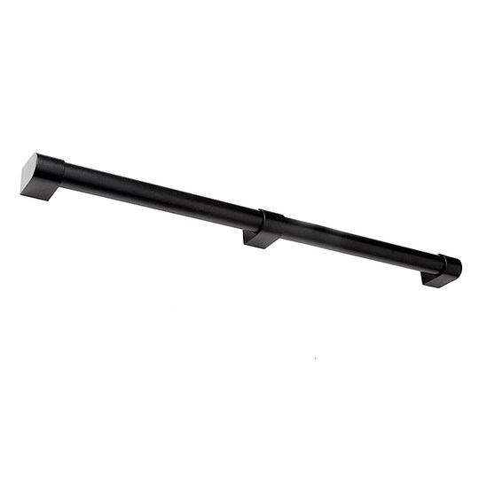 Black 19mm Casing Hook S-Shaped Movable Kitchen Hanging Rod 304 ...