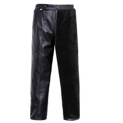 Leather Pants Men's Thin Pu Waterproof Labor Protection Work Pants Overalls Women's Takeout Wear-resistant Summer Loose Takeout Leather Pants