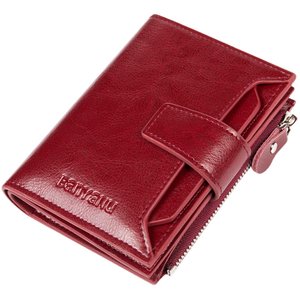 
2025 new women's wallet short genuine leather exquisite high-end coin wallet women's fashionable wallet folding wallet thin