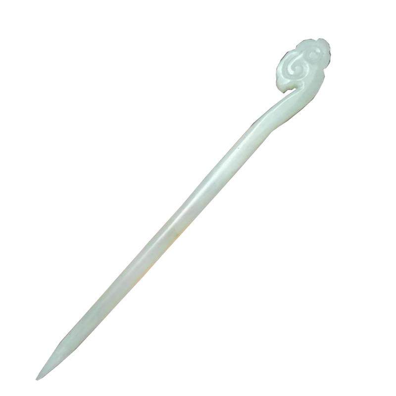 ЗаколкадляволосизнефритаЮсинСююФеникс-Подлинныенефритовыеаксессуарыдляволос