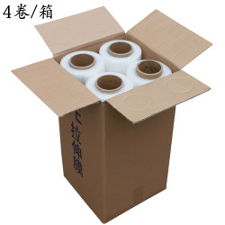 Stretch film packaging film has high viscosity and is not easy to break