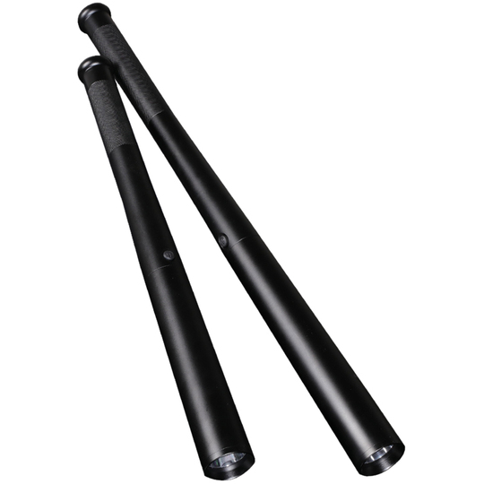 Ninja Style Aluminum Baseball Bat Flashlight - Bright LED Defense Tool