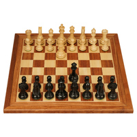 Yusheng Chess Set Rosewood Boxwood Three-Dimensional Large Chess Piece Wooden Chessboard 4591