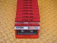 Специальное предложение в Японии оригинальная TDK D60 Новая распаковка пустая ленточная карта L -записи с одной дисковой ценой