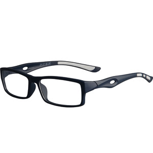 Optical sports glasses frame playing basketball ultra -light TR90 full frame, anti -slip black with myopia men's tide