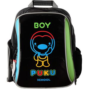 
Blue Penguin large-capacity schoolbag primary school bag boys and girls backpack children's burden-reducing schoolbag waterproof