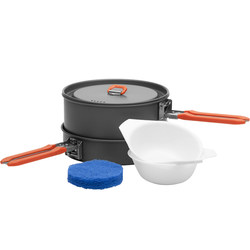 Camping hot boiler head folding handle fire maple set pot