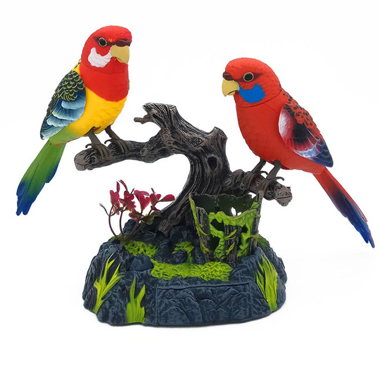 thumbnail image 2 of Talking Bird, Sound & Motion-Activated & Realistic Bird 2 of 11