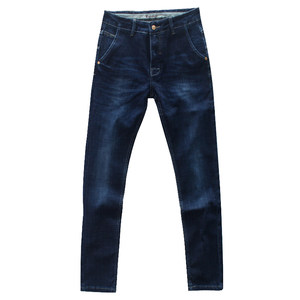 Playboy denim trousers men's thin autumn and summer slim -fitting pants elastic men's jeans long youth men's pants tide
