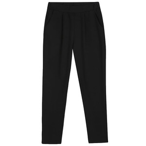 
LT velvet thickened nine-point black women's pants suit harem pants women's high waist large size fat mm casual pants thin section trousers