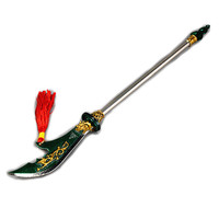 1:6 Ancient Weapon Model - Guan Yu Qinglong Yanyue Knife Soldier Accessories