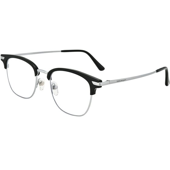
German Volkswagen VOLKSWAGEN with finished myopia frames retro half-frame literary pure titanium men's and women's full-frame glasses