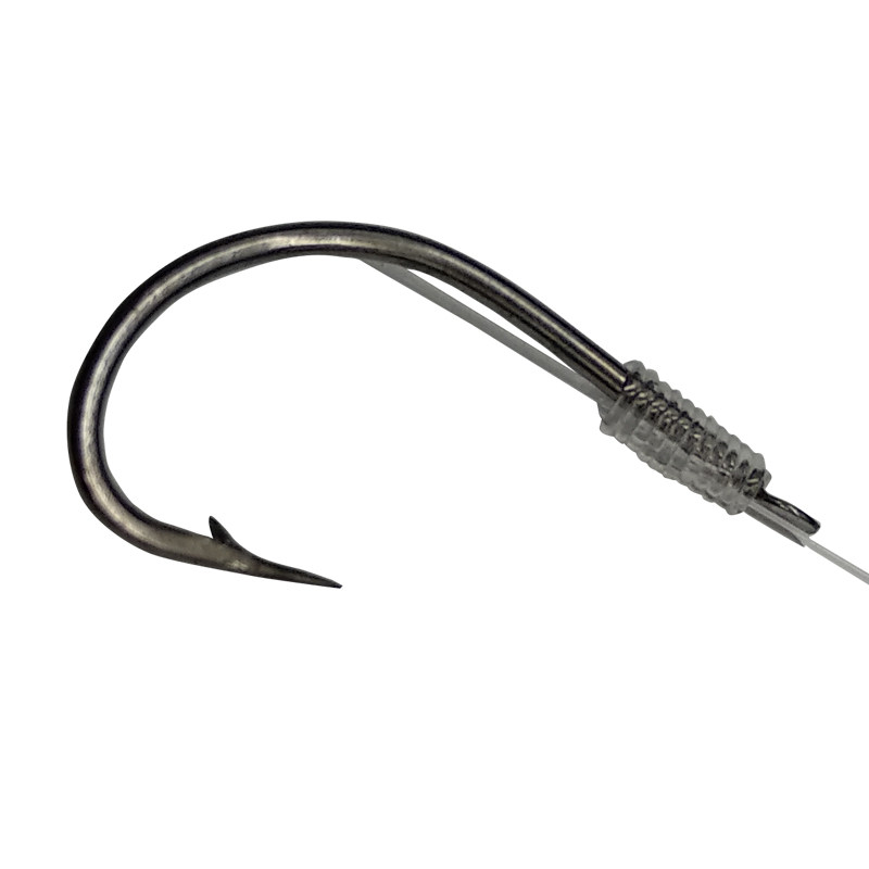 Lot De 100 Hameçons De Pêche Avec 2 Ardillons, 50 Pièces/100 Hameçons En Forme De Pieuvre à Longue Tige Barbelée En Acier à Haute Teneur En Carbone, Crochet Décalé Taille 3#-5/0 Pour