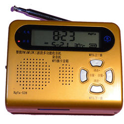 La Radio Con Timer Si Apre E Si Chiude In Orari Diversi E In Orari Diversi E Riproduce Diverse Cartelle Tramite Bluetooth.