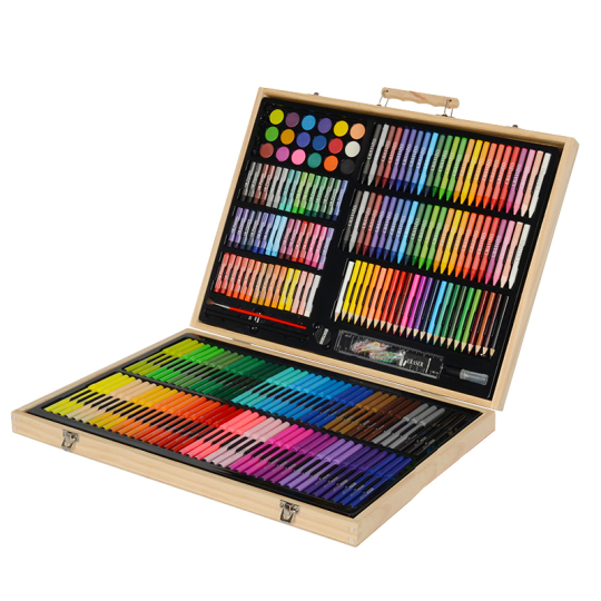 Coffret Aquarelle 20 Couleurs Avec Paillettes – Portable – Pour Artistes Amateurs – Croquis, Cartes, Illustration – 6.8x10x2 Cm