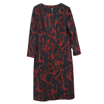 High-end elegant lady dress for middle-aged and elderly mothers