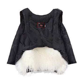 Sheepskin vest vest Ningxia mother's clothing