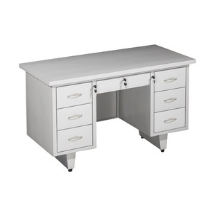 
Thickened 1.2 meters iron office desk workshop steel computer desk workbench iron office desk desk