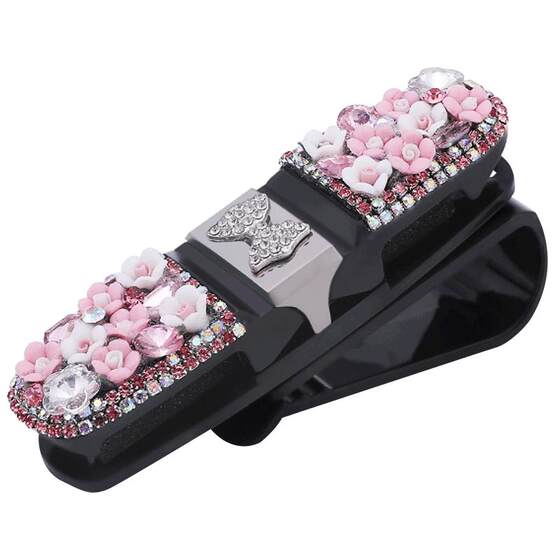 
Car glasses clip multi-purpose car sunglasses bracket glasses box car creative sun visor card storage clip