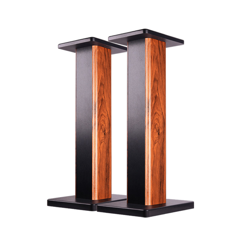 2-tlg Lautsprecherständer Aus Holz 30cm - HiFi Ständer Für Regallautsprecher | Heimkino Zubehör