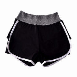 Running fake two-piece quick-drying yoga fitness pants