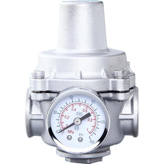 Qigao Valve ステンレス鋼減圧弁(圧力計付き) Qigao Valve ステンレス鋼減圧弁(圧力計付き)