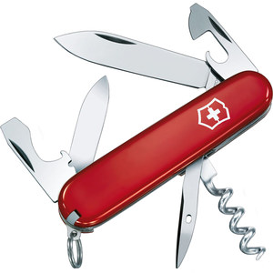 Original authentic Victoria Swiss Army Knife 84mm Classic Red Roaming 0.3603 Multifunctional Knife Genuine