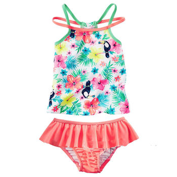 Children's swimsuit seal split bikini swimsuit
