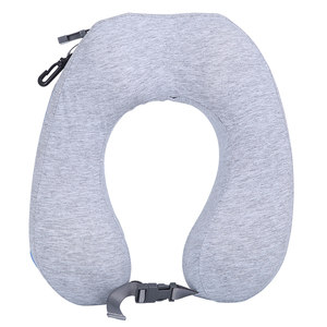 Fishfine U -shaped pillow, neck pillow travel neck pillow memory cotton airplane head pillow train plane sleeping artifact

