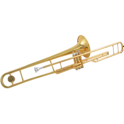 Authentic And Original Gold-tone B-flat Key-drawn Trombone Jytb-e120g Marching Piston White Copper Performance Special