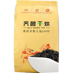 Shandong Specialty Qilu Dry Roasted Wufu Bagged Laiwu Old Dry Roasted Tea Yellow Big Tea Huoshan Yellow Bud 400g