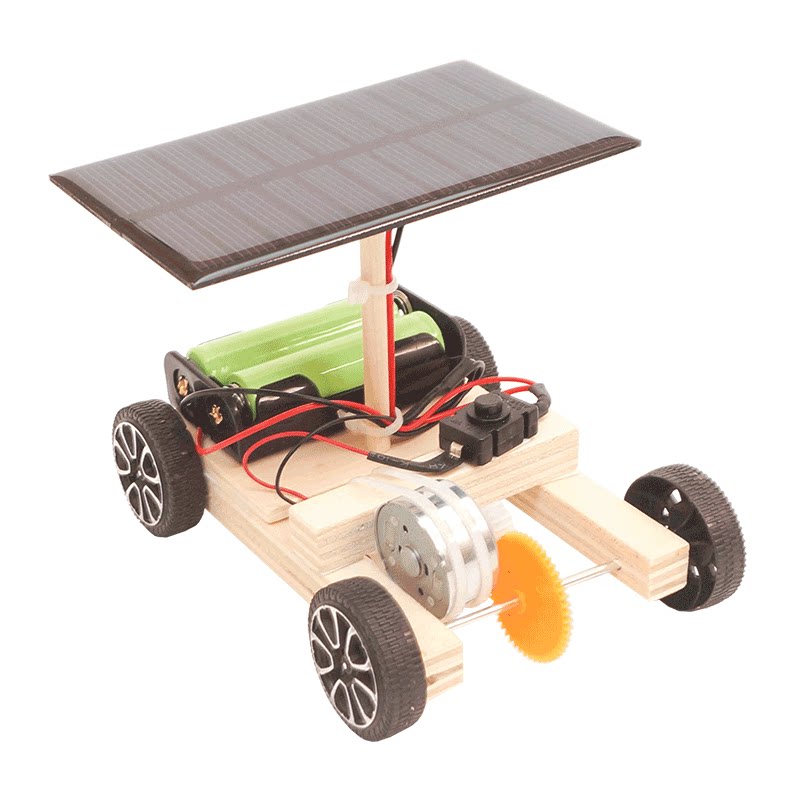 Abaodam Voiture Solaire DIY pour Garçon Fille Kit de Construction Éducatif et Développement Main et Extérieur pour Garçon et Fille