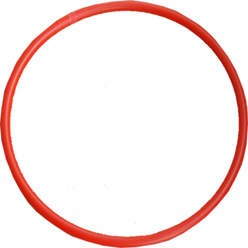 DAGLLGEW Lot De 6 Anneaux D'Entraînement 40 Cm – Plastique Léger, Rouge/Jaune/Bleu, Pour Agilité, Vitesse Et Coordination