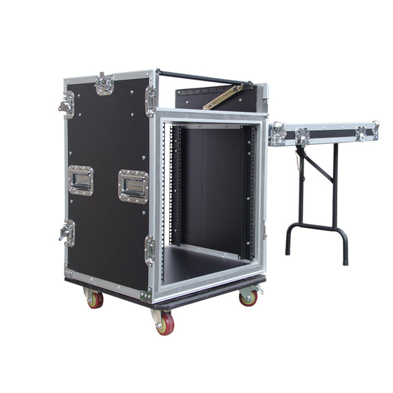 Aviation Cabinet Shockproof Rack - 12U/16U/20U Amplifier Chassis