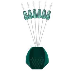 Huansheng Babe Ringwang Bean Silicone Transparent Bulk Main Line 8 -character Words of Words of Space Bean Fishing Fishing Tool Accessories
