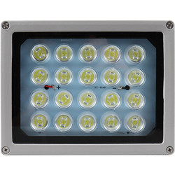White light fill light camera monitoring