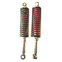 Electric Motorcycle Rear Double Spring Shock Absorber - Hydraulic Pair